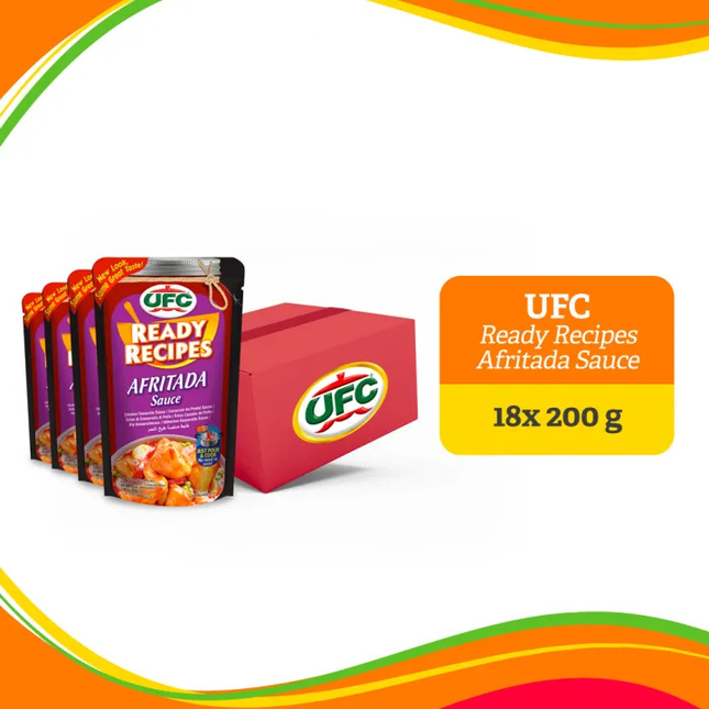 UFC Ready Recipes Afritada Sauce 200 g Bundle of 18