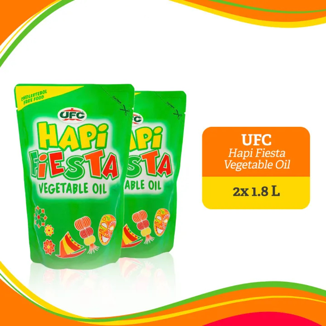 UFC Hapi Fiesta Vegetable Oil 1.8L SUP