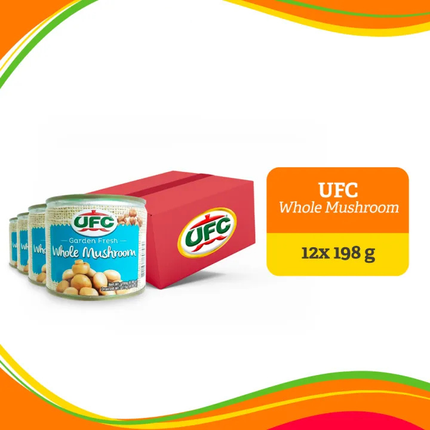 UFC Whole Mushrooms 198g
