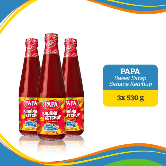 Papa Sweet-Sarap Banana Catsup 530 g Bundle of 3