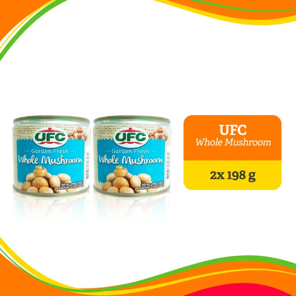 UFC Whole Mushrooms 198g