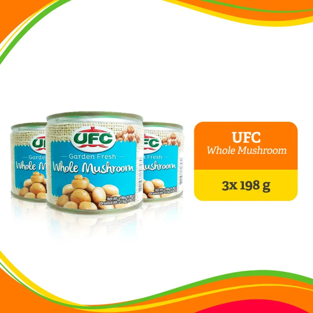 UFC Whole Mushrooms 198g