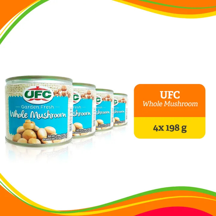 UFC Whole Mushrooms 198g