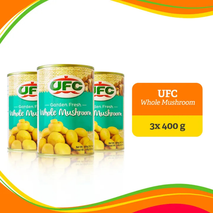 UFC Whole Mushrooms 400 g