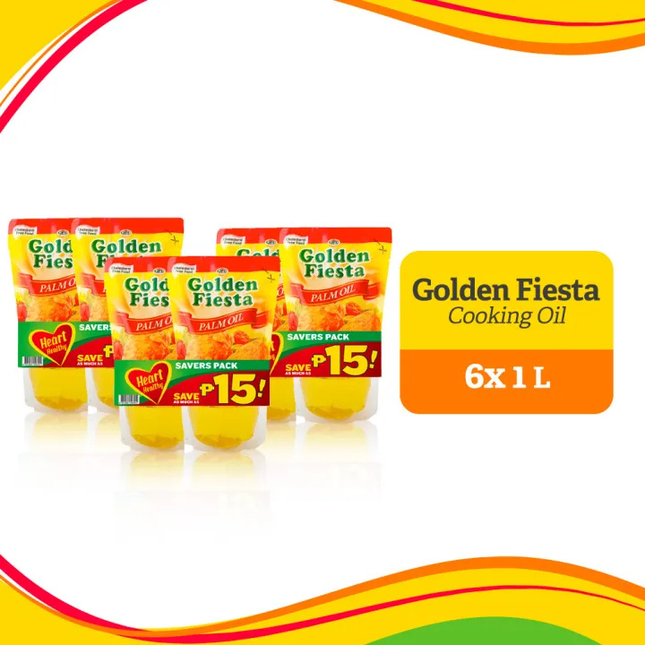 UFC Golden Fiesta Cooking Oil Heart Healthy Savers Pack