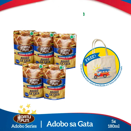 Datu Puti Adobo Series Adobo Sa Gata 180ml Bundle of 5