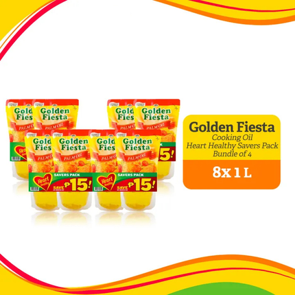 UFC Golden Fiesta Cooking Oil Heart Healthy Savers Pack