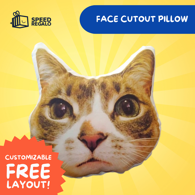 Personalized Pillow - Face Cut Out