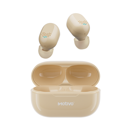 Motivo W12 Bluetooth Headset (Pastel Yellow)