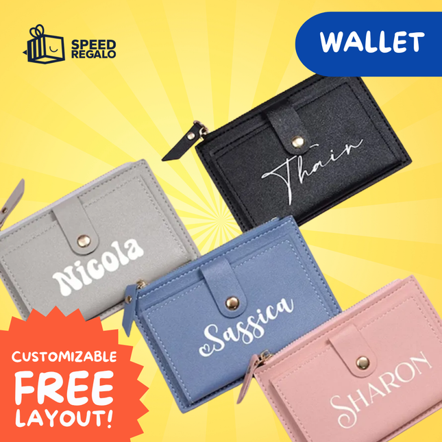 Personalized Leather Wallet