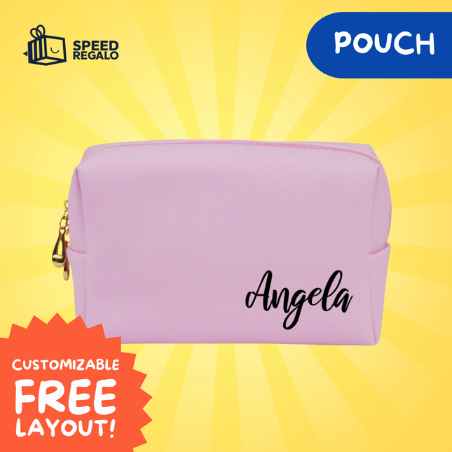 Personalized Leather Pouch