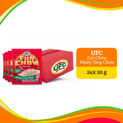 UFC Fun Chow Rice Mix Meaty Yang Chow 20g Bundle of 24