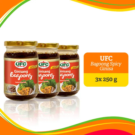 UFC Bagoong Spicy Ginisa 250g Bundle of 2
