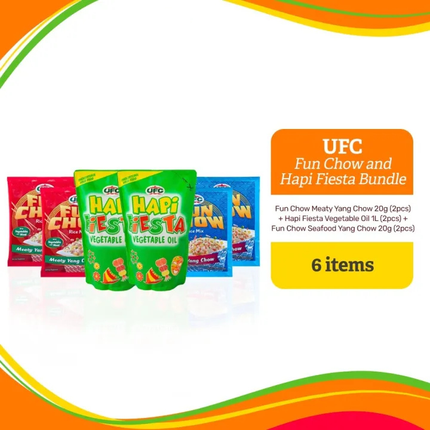 UFC Fun Chow & Hapi Fiesta 900ml Bundle