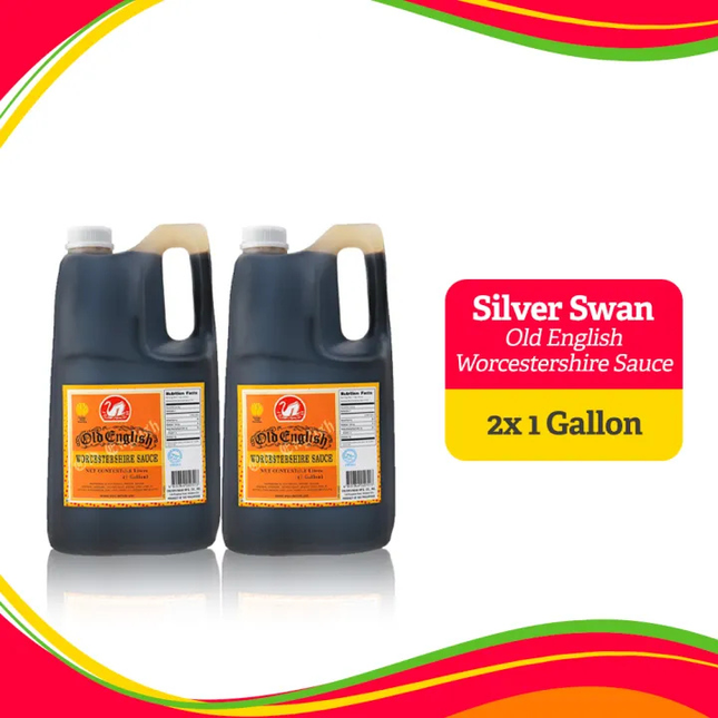 Silver Swan Old English Worcestershire Regular 3.785 kg Bundle of 2