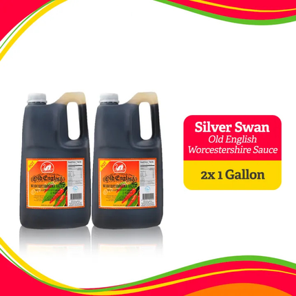 Silver Swan Old English Worcestershire Hot 3.785 kg Bundle of 2