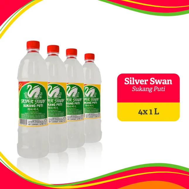 Silver Swan Sukang Puti 1 L