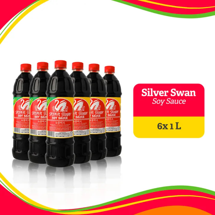 Silver Swan Soy Sauce 1 L Bundle of 4