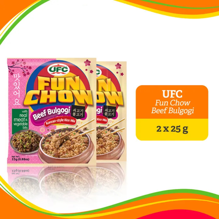 UFC Fun Chow Korean-Style Rice Mix Bulgogi 25g