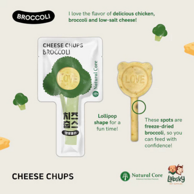 Chicken Broccoli Cheese Chups per piece
