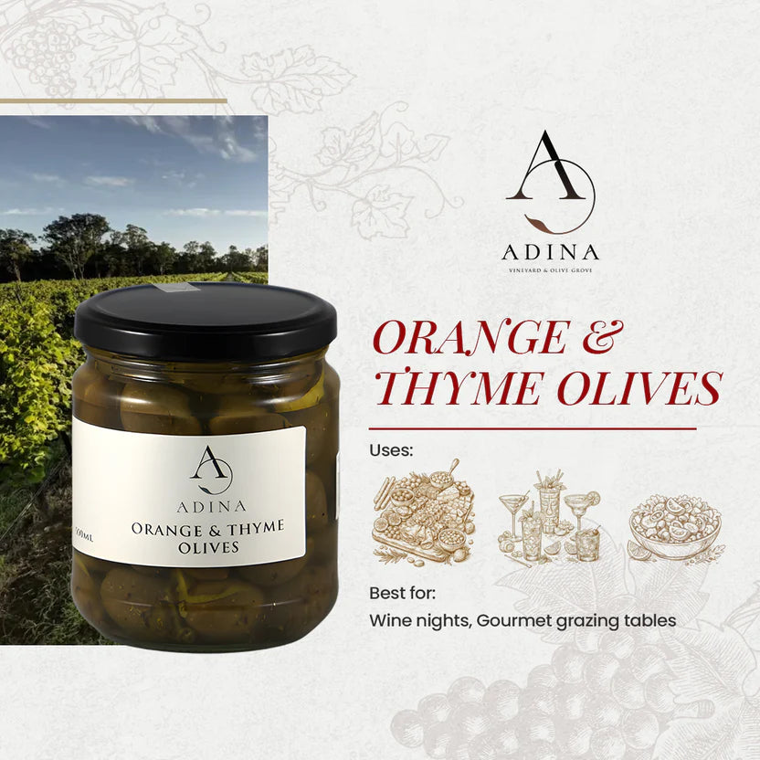 Orange & Thyme Olives