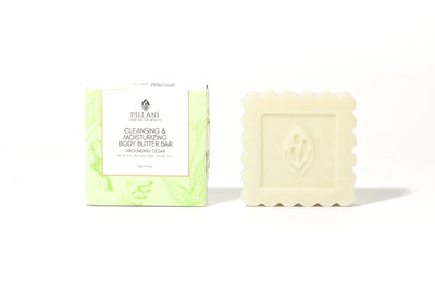 Cleansing & Moisturizing Body Butter Bar - Grounding Cedar
