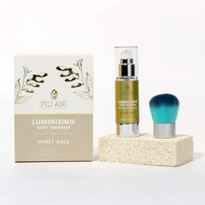 Luminizing Body Shimmer. With Pili and Elemi Oil (Honey Gold)