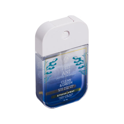 Clean and Green Alco-Sanitizer Stress Away